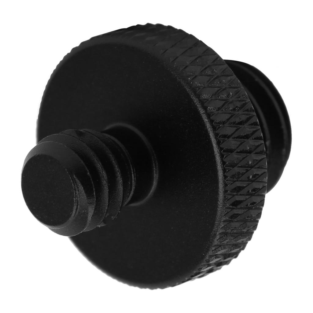 1 4 Inch Male to 3 8 Inch Male Metal Thread Screw Converter Adapter for Camera Tripod