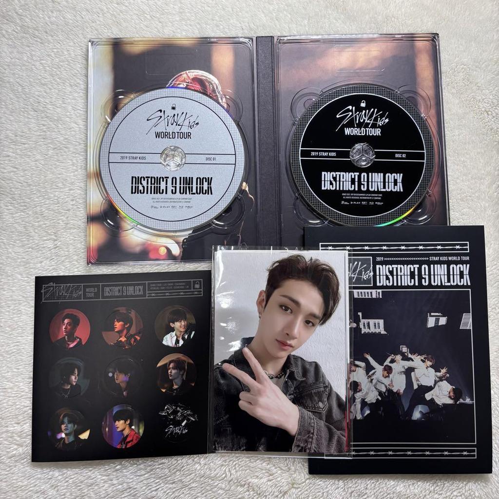 [USED] straykids SKIZ DISTRICT 9 UNLOCK Blu-ray