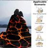 1pc Lava Texture Blanket, Lightweight Flannel Blanket for Sofa, Bed, Travel, Camping, Living Room, Office,154