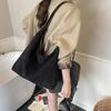 Suede Bag Women's 2025 New Trendy Fashion High Sense Retro Commuter Shoulder Bag Large Capacity Tote Bag