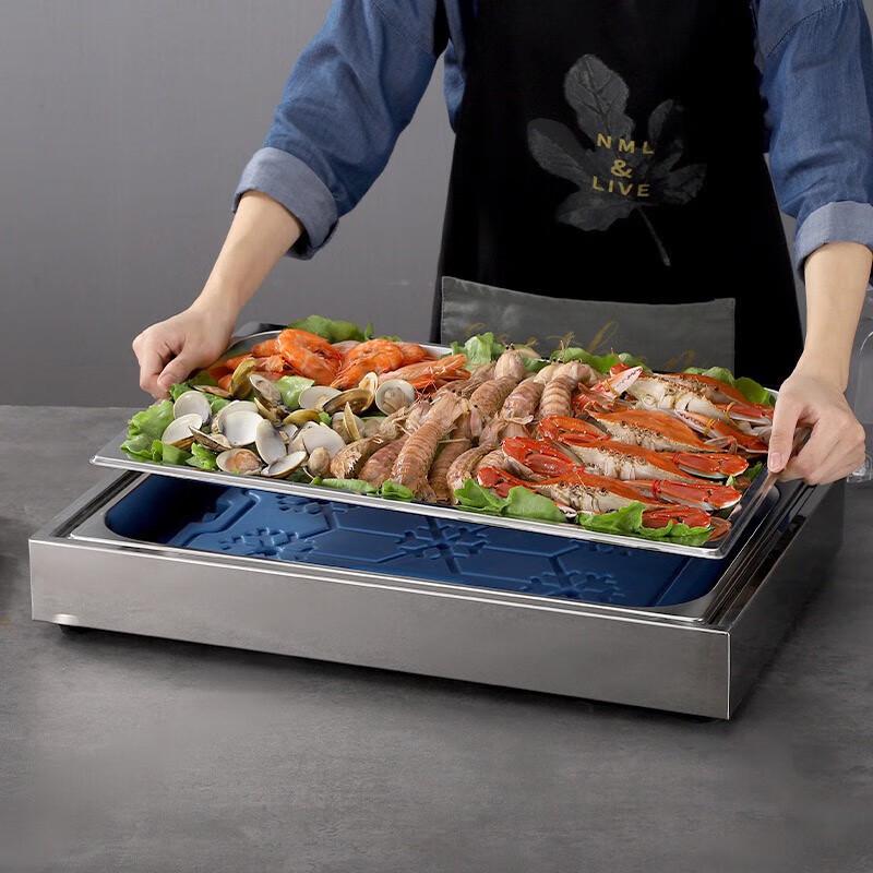 Buffet Ice Display Stand