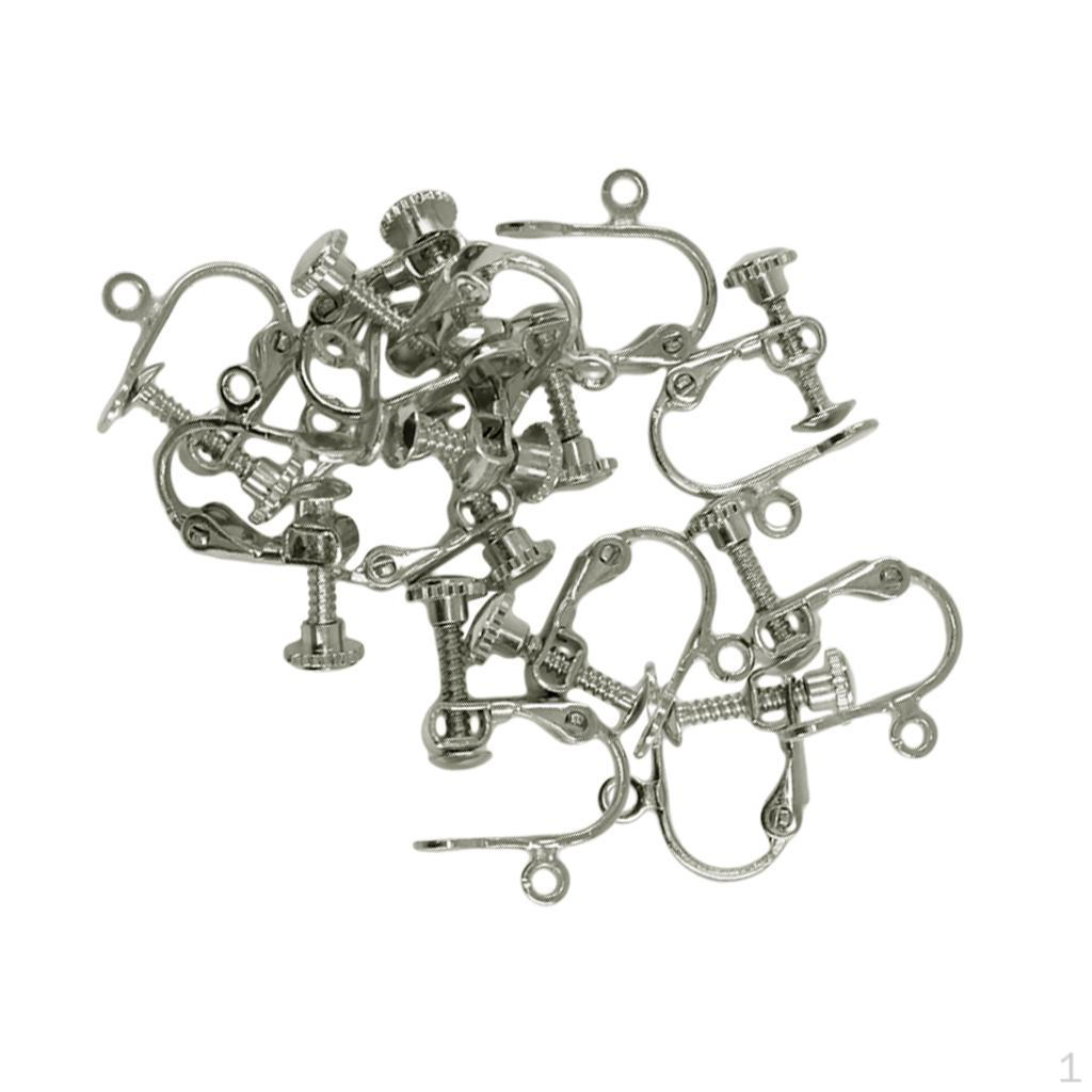 Clip for Adjustable Earrings - Brass