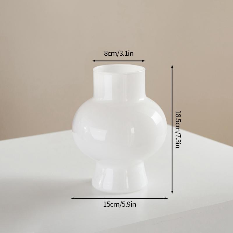 Glass Transparent Flower Vase Creative Designed Hydroponics Plants Pot Fresh Flowers Arrangement Bottle Table Desktop Ornaments