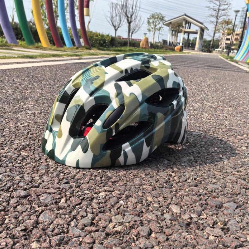 Kids Integrated Bicycle Helmet Mountain Road Cycling Unisex Child Safety Gear Ventilated