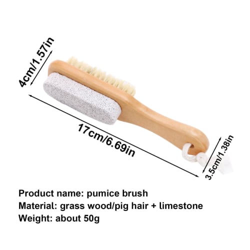 Foot Pumice Stone - Volcanic Stone Exfoliator, Foot Polishing Stone | Foot Polishing Stone Bath Supplies, Foot Rub Massage, Hassle-Free Foot Exfoliati