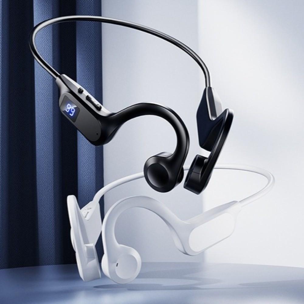 Built-in Mic Bluetooth Earphones Air Conduction Headphones Neck-Hanging Earbuds  Outdoor Activities