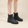 Women's Waterproof Low-top Water Boots In Summer, Short-cylinder Rain Boots, Rubber Shoes For Car Washing And Kitchen Use
