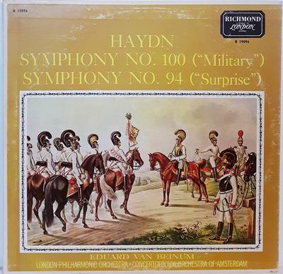 Disc LP JOSEPH HAYDN, EDUARD VAN BEINUM, TH - Simfonia nr.. 100 ("Militar") / Sym B19096 Richmond US Clasic Folosit