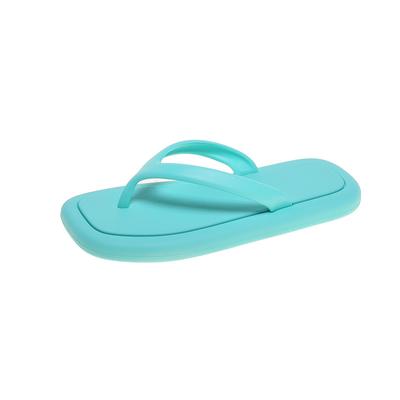 Fashion Thick Bottom Platform Sea Flip-Flop Thong Sandals Summer Shoes Soft Bathroom Slippers Pillow Slides Outdoor Indoor Shoes Women