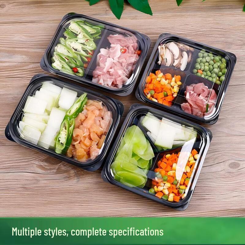 Disposable Round Food Containers with Lids