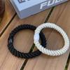2 teile/satz Mode Knekki haar Elastiek Haar Krawatte Für Frauen elastische haar gummibänder mädchen haar seil dame haarbänder zubehör