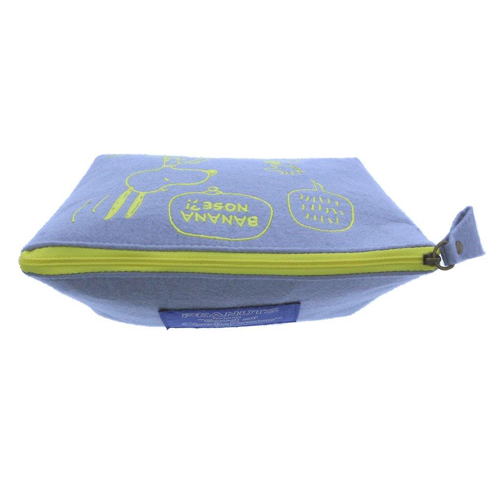 Sunstar Stationery Snoopy American Style S2277093 Pouch, Gray,