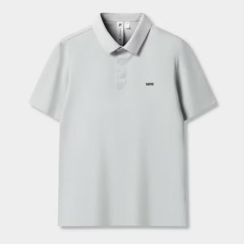 FILA Men s Knitted Moisture-Wicking Short Sleeve Polo Shirt 3XL