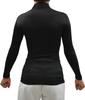 SSK Baseball Junior Fitted High Long Sleeve Size BU1516HLJ Undershirt, Neck, (90), Black, 150,