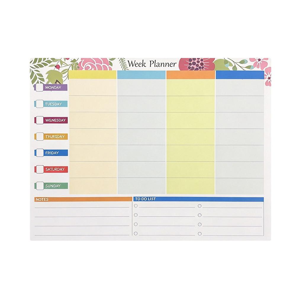 To Do List Dry Erase Planner Dry Erase Monthly Weekly Planner Meal Planner Board Fridge Magnet Use