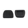 High Strength Rubber Cover for Yaris XP10 Brake Clutch Pedal Foot Pad (2Pcs)