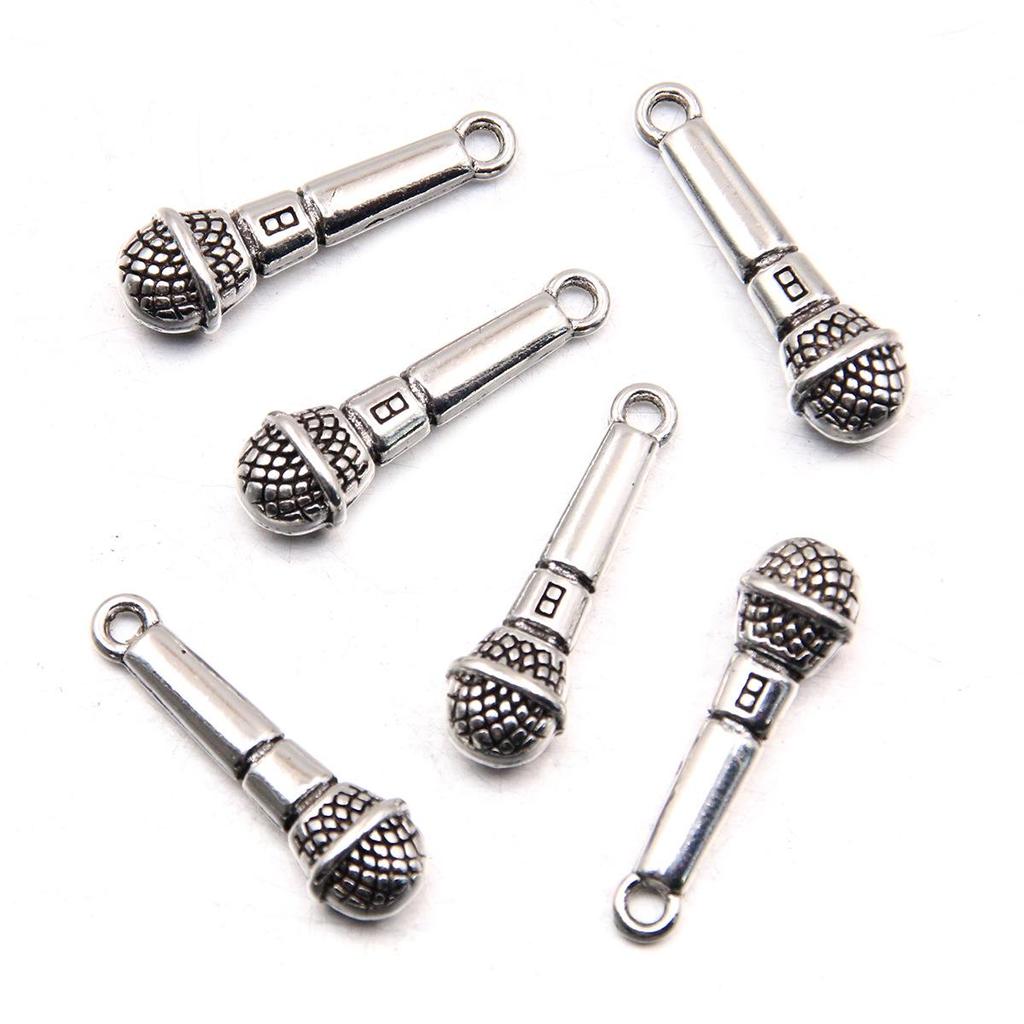 Retro Multi-Instrument Antique Silver Pendant Handmade Necklace Bracelet – Creative Accessories Boutique