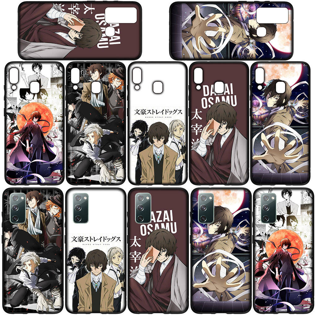 Cover for iPhone 17 16 15 Xiaomi Poco Redmi Note 14 13 12 11 Pro Max 9 16e Samsung Galaxy S25 S24 S23 OPPO Huawei Cartoon Bungou Stray Dogs Phone Case