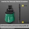 Short Handle Phillips Screwdrivers Cross Groove Shaped Screwdriver Ratchet Screwdriver  Hand Tool