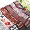 Guitar Strap, Accessories, Thickened and Widened, Electric Guitar Ukulele, Polyester Printed Strap, Vintage