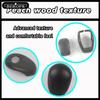 Car Gear Hood Carbon Fibre Shift Knob Gear Side Cover DSG Emblem For Toyota Highlander