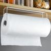 Self Adhesive Paper Towel Holder under Cabinet Black White Paper Towel Rack  Under Cabinet