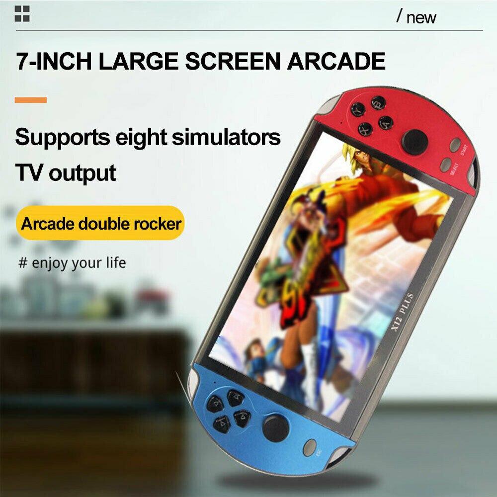 

Портативная игровая консоль X12 Plus емкостью 16 ГБ с 10000 классическими ретро-играми видеомузыкальный плеер 1