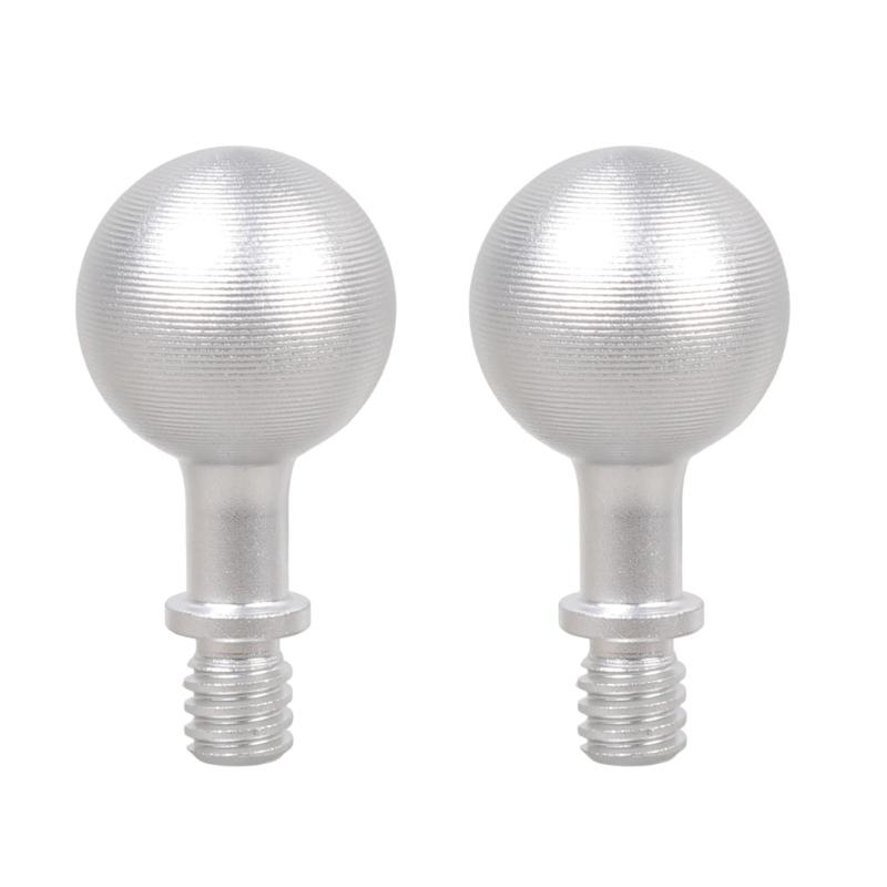 

Universal 17mm Ball Joint Adapters with 1/4 Female Screw Thread Aluminum Compatible for Photography Mounting Systems