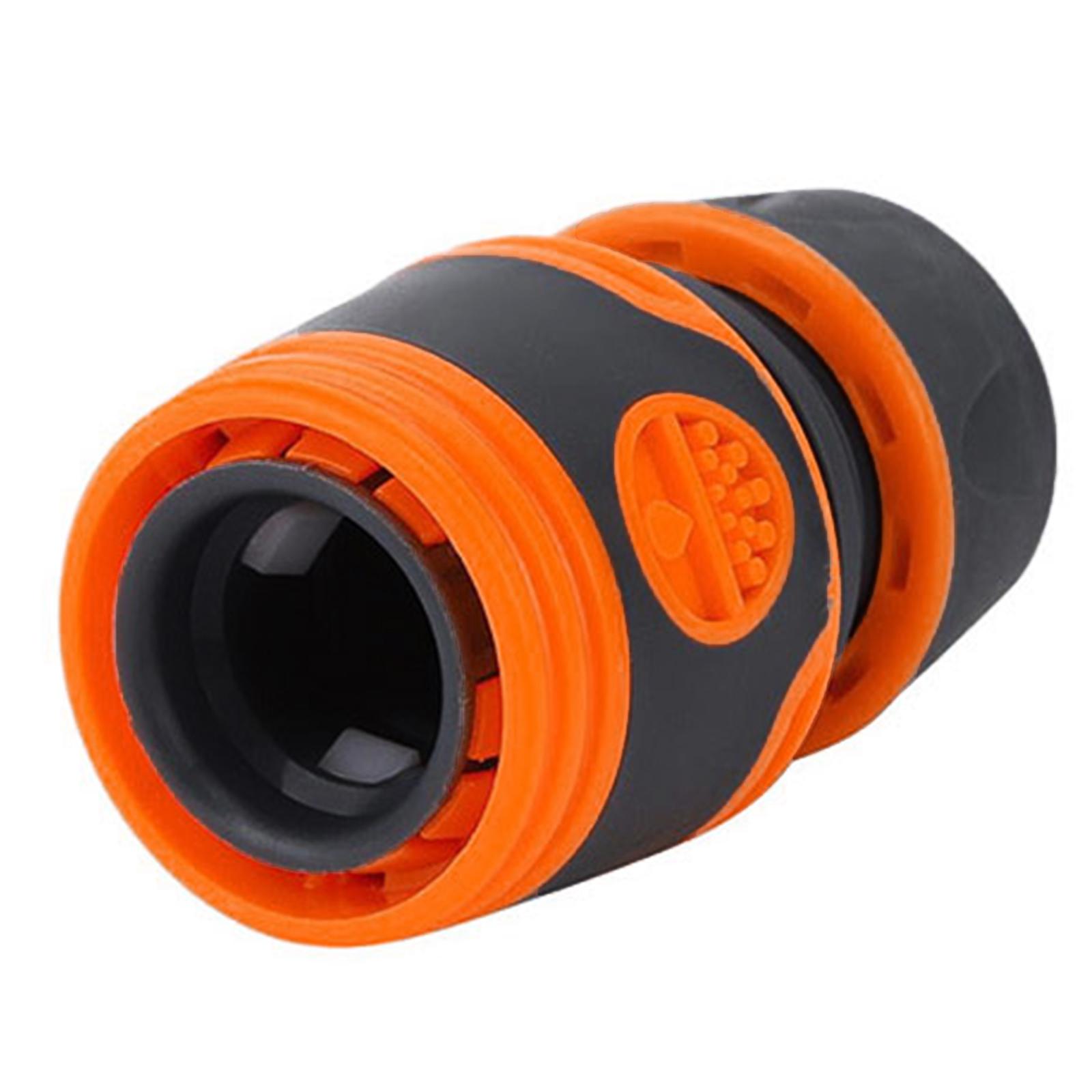 

Быстроразъемные фитинги для садового шланга 1/2 дюйма, с покрытием из АБС-пластика и ТПР, легкая установка, герметичный соединитель для бытового использования