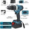 18V 13mm cordless impact drill 18V screwdriver drill 18V impact drill brushless impact drill with two batteries