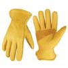 Gardening Gloves Cowhide Wear Resistant Non Slip Anti Puncture Farm Auto Repair Driver Labor Protection Gloves