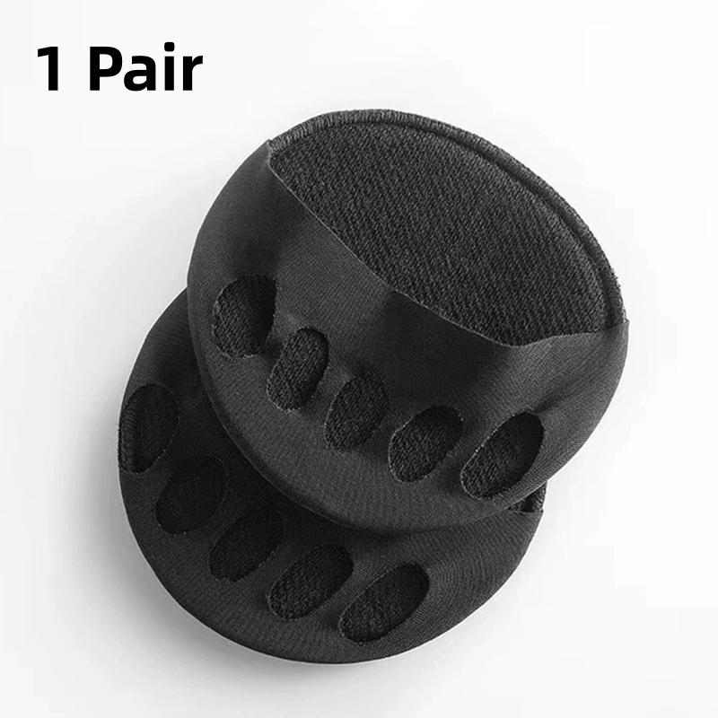 Five Toes Forefoot Pads for Women High Heels Half Insoles Foot Pain Care Absorbs Shock Socks Toe Pad Massaging Toe Pad