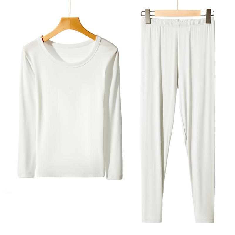 Ropa interior térmica de otoño e invierno Trajes para mujer Body para mujer Tops de invierno ajustados Camisas base Ropa fina para mujer