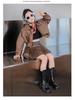 Winter 2025 Girls' Korean & British Style Martin Princess Long Boots