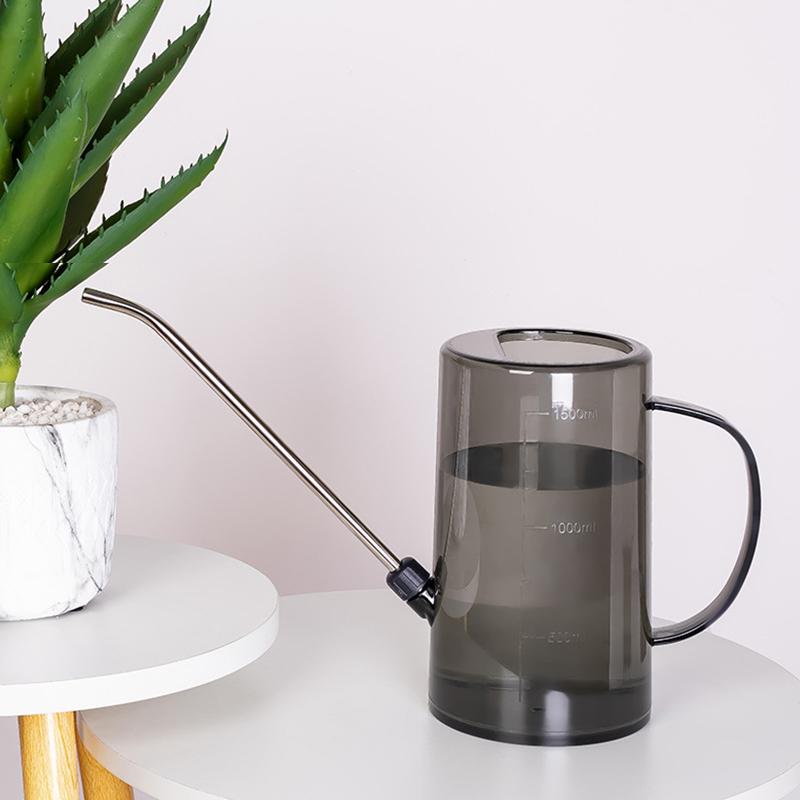 1L lange Mundgießkanne Pflanzensprinkler Topfhaus Bewässerungszubehör