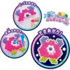 Aquabeads Neon Color Monster Set AQ-370 6 Years and Up Water-Activated Bead Craft Toy