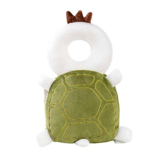 Baby Head Protector Backpack, Cute Animal Soft Cushion Prevents Babies Backward Fall, Breathable Stuffed Backpack Pad for Toddlers Head Protection