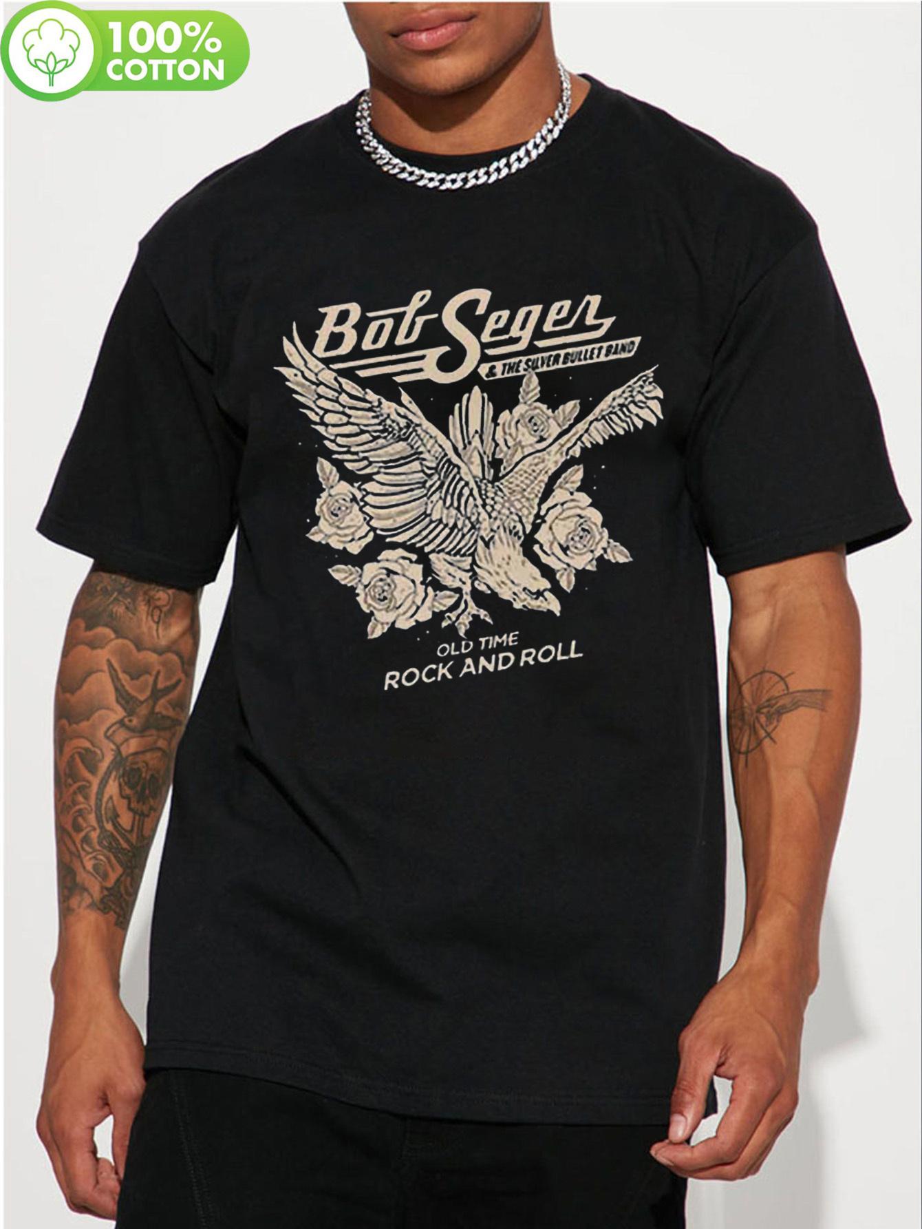 Bob Seger Vintage Tshirt Vintage Rock Band Graphic Tshirt... S