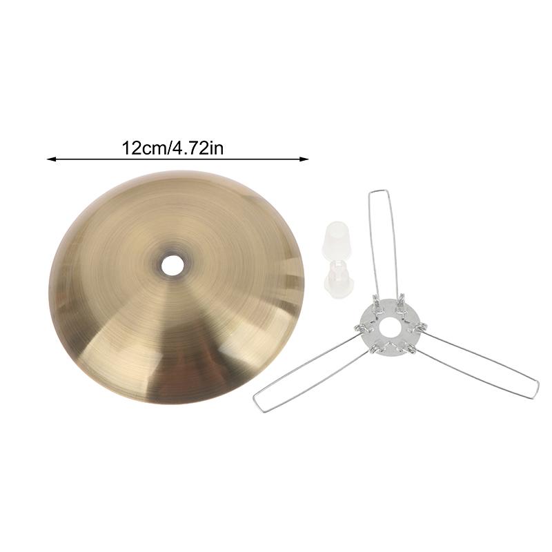 1 Set Flying Saucer Arc Cover Tray Pendant Lamp Ceiling Lamp Accessories Three Forks Fixing Spring + Tension Head