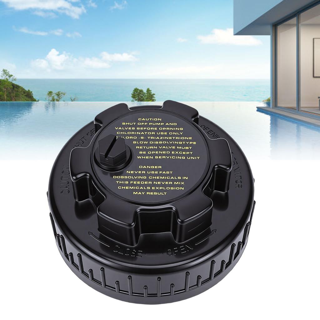 Cover Fit for   CL100 Feeder Plastic Automatic Pool Feeder Top Cover Lid for Replacement