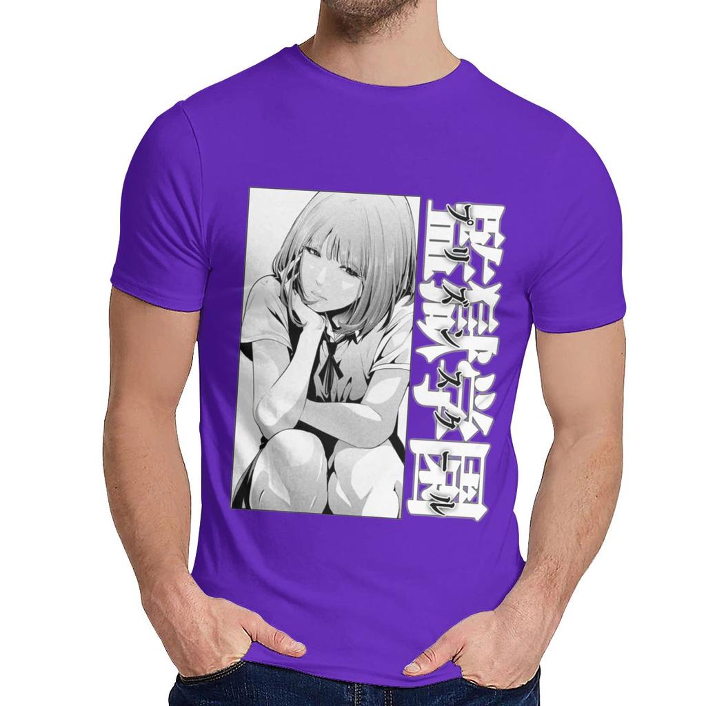 Popüler Anime Cezaevi Okulu Seksi Hana Midorikawa T Shirt Adam Tasarım Yumuşak Pamuk Moda