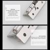 Stainless Steel 1/1.5/2/2.5/3-Inch Automatic Spring Hinge Cabinet Door Wardrobe Hardware And Furniture Fittings Mini Micro Hinge