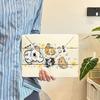 Happy Dog Tablet Case For iPad Air 4 5 M3 M2 1 2 M4 11inch Mini 6 7 Pro 11th 10th 9th 8th 7th 12.9inch Pro 2025 Holder Cover