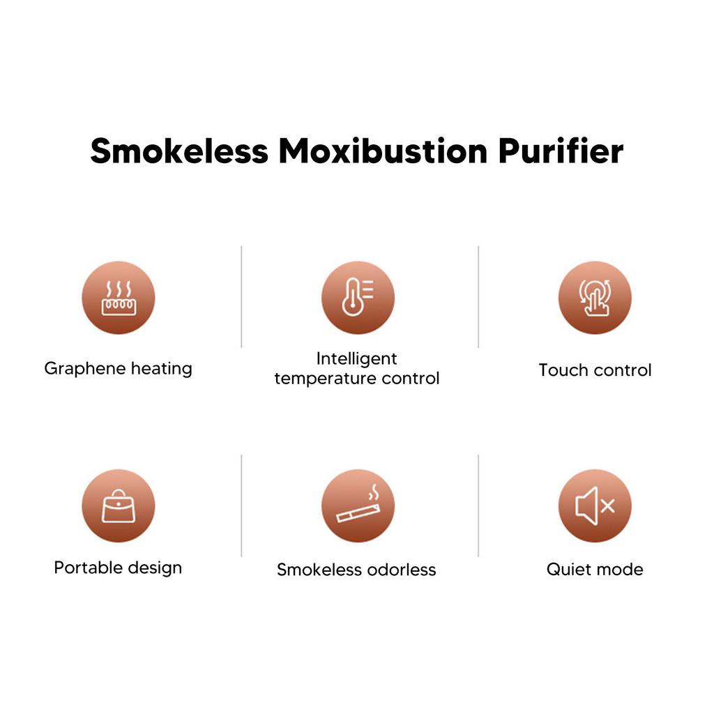 20pcs Heating Moxa Stickers Deep Penetration Enhance Circulation Moxibution Patches