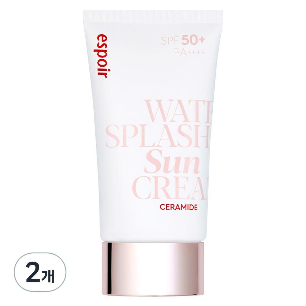 

Espoir water Splash Ceramide Sun Cream SPF50+ PA++++, 60ml, 2 units