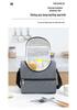 Cationic Oxford Cloth Insulated Lunch Bag - Handheld & Crossbody, Large Capacity for Commuting