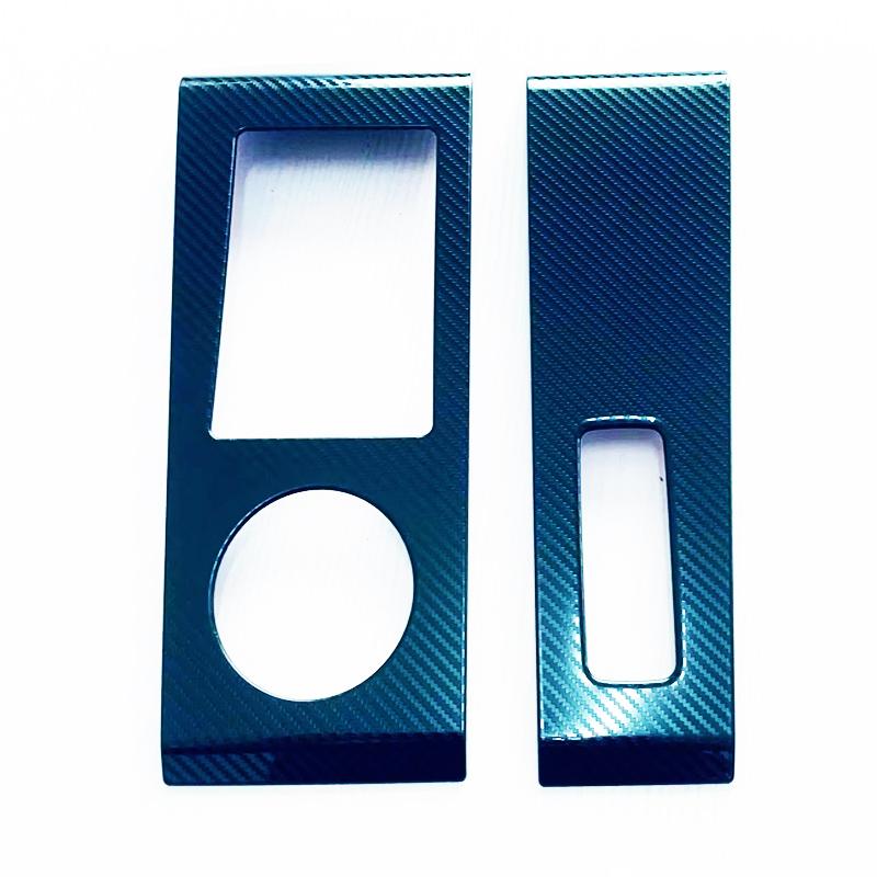 For Mitsubishi Outlander   2024 Stainless Steel Car Center Console GasFuel Hybrid Gear Shift Panel Cover Frame Sticker