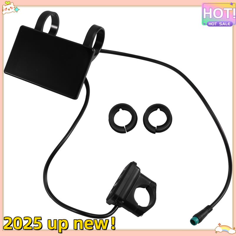 Classy-Electric Bicycle Instrument Electric Bicycle Meter LCD Display Waterproof Connector