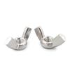 M6 10pcs/lot  Butterfly Wing Nuts  Stainless Steel/ Zinc Plated  Wing Nuts Hand Tighten Nut DIN315