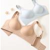 Big-breast Women's Light-style Invisible Anti-sagging Adjustable Double-breast Jelly Bra Top Summer Dress
